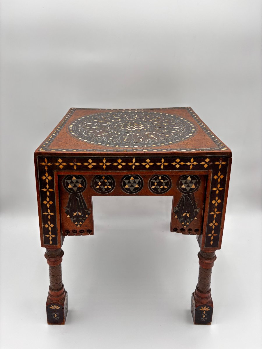 Table basse/théière Carlo Bugatti (Milan 1856 – Molsheim 1940)-photo-2