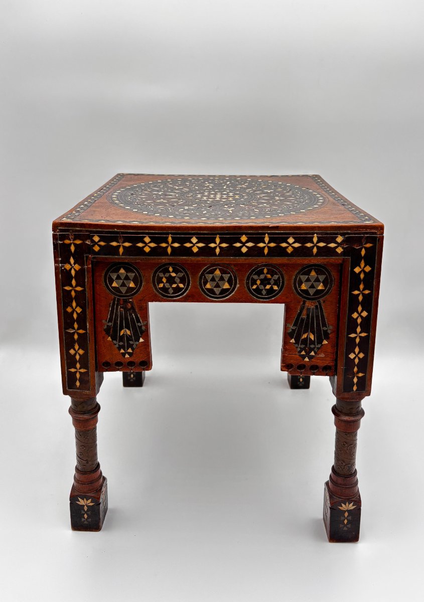 Table basse/théière Carlo Bugatti (Milan 1856 – Molsheim 1940)-photo-3