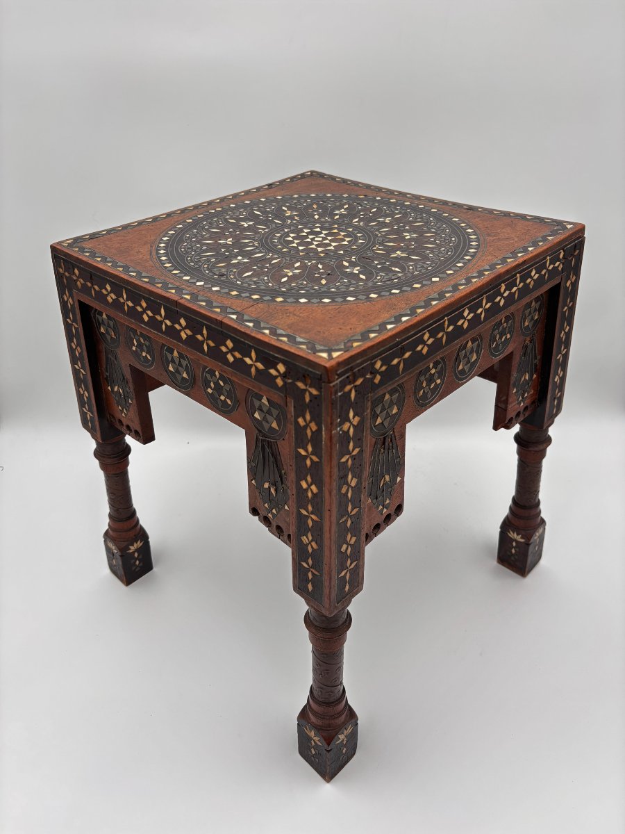 Table basse/théière Carlo Bugatti (Milan 1856 – Molsheim 1940)-photo-4