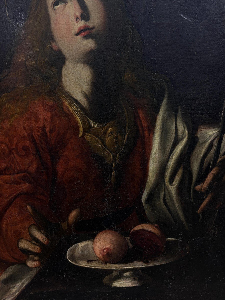 Martyre De Sainte Agathe,  Giovanni Bernardo Azzolino (Napoli 1572 – Palermo 1645)-photo-4