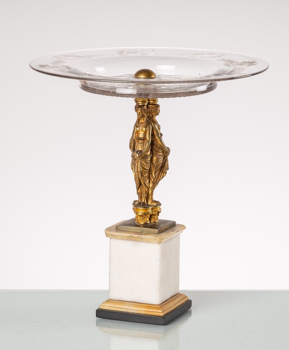 Fabrication Italienne Du Début Du 19ème Siècle, Centre De Table