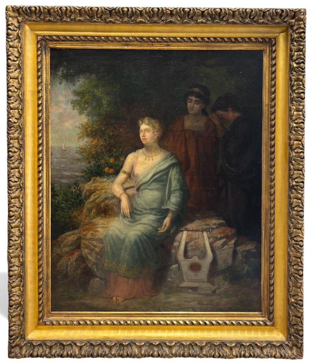 Allégorie de la musique – L. Pradard, XIXe siècle