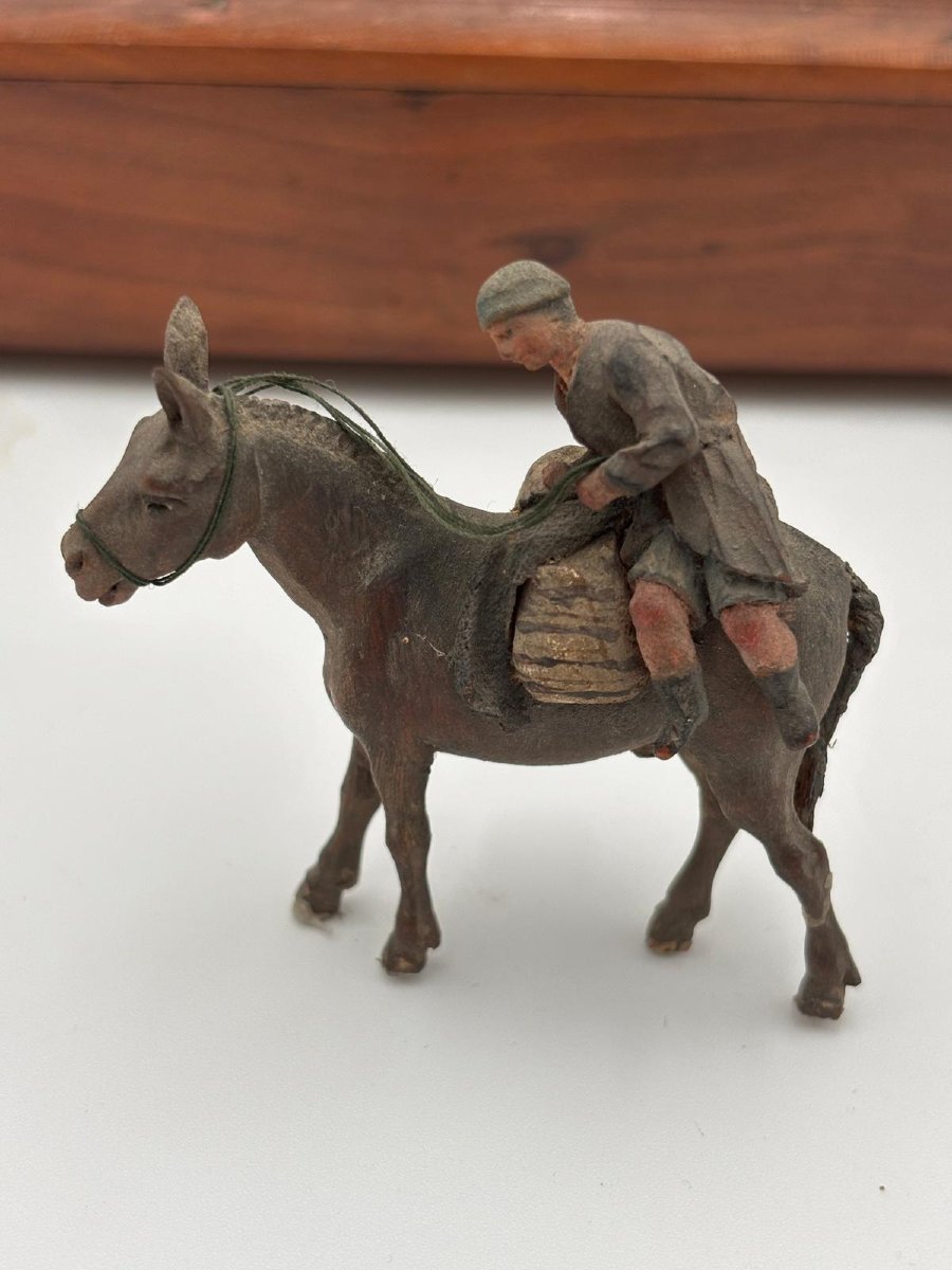 Importante crèche sicilienne à 24 personnages, par Giovanni Antonio Matera (fin du XVIIe siècle-photo-2