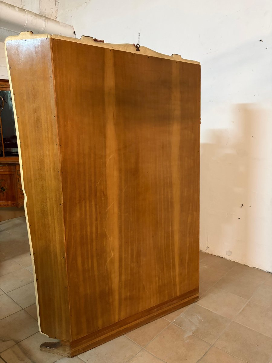 Large Italian Art Deco Mirror, 1940s-photo-1