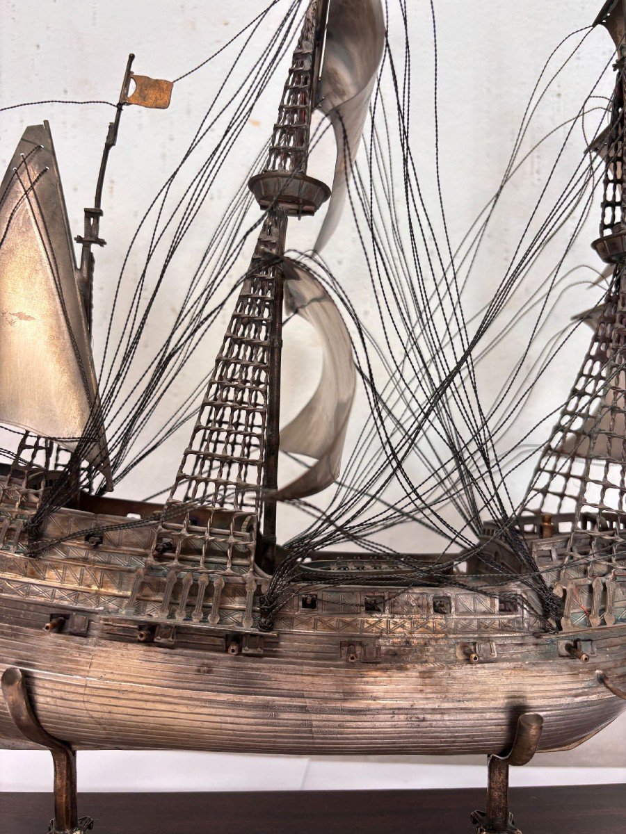 Voilier Modèle Argent 'revenge 1577'-photo-2