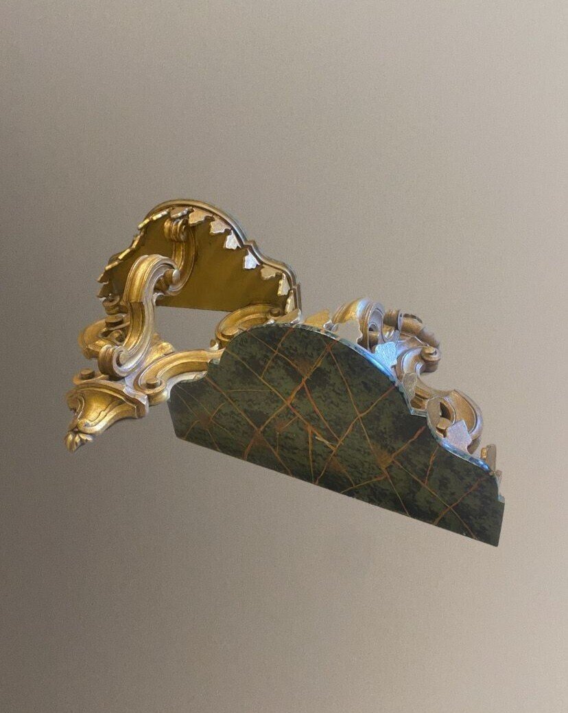  Elegant Pair Of Louis XV Consoles-photo-1