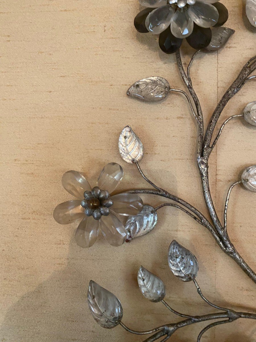 Large Louis XV Style Wall Lamp With 4 Lights-photo-2