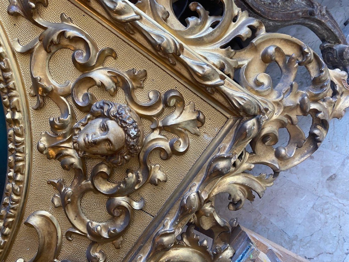 Tableau représentant la Vierge à l'Enfant (copie de la « Madonna della Seggiola » de Raphaël)-photo-4