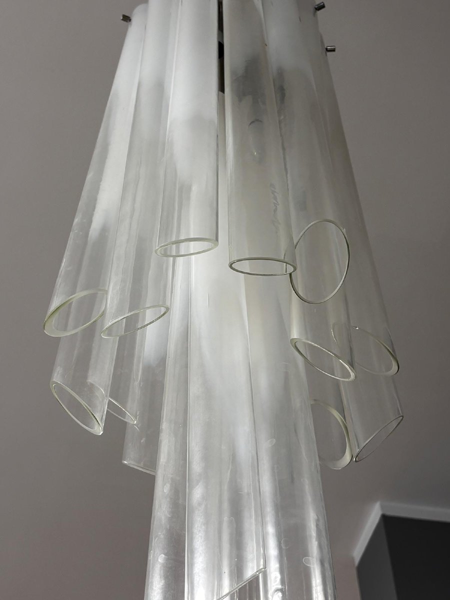 Mazzega Waterfall Chandelier, 1970s.-photo-2