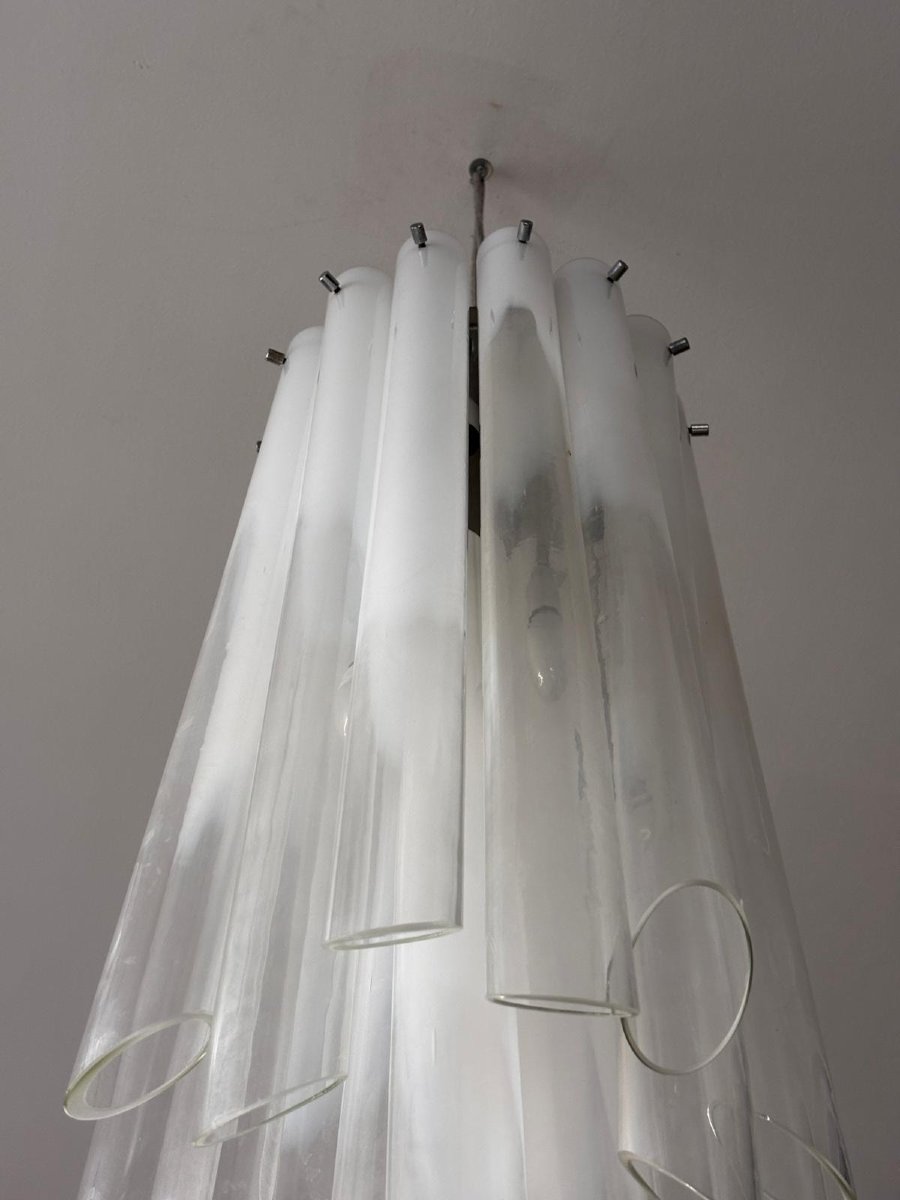 Mazzega Waterfall Chandelier, 1970s.-photo-4