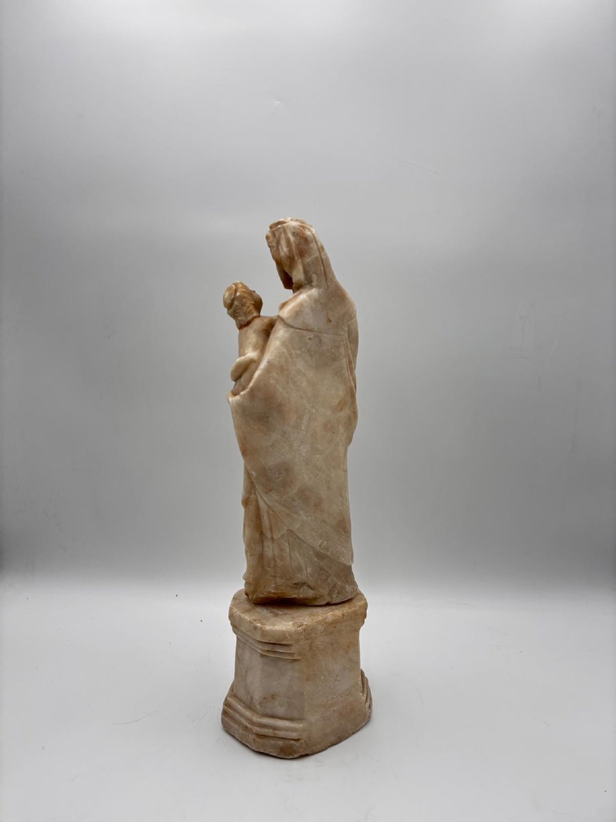 Madonna And Child, Trapani, Mid-18th Century-photo-2