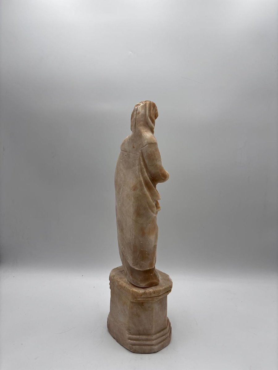 Madonna And Child, Trapani, Mid-18th Century-photo-3