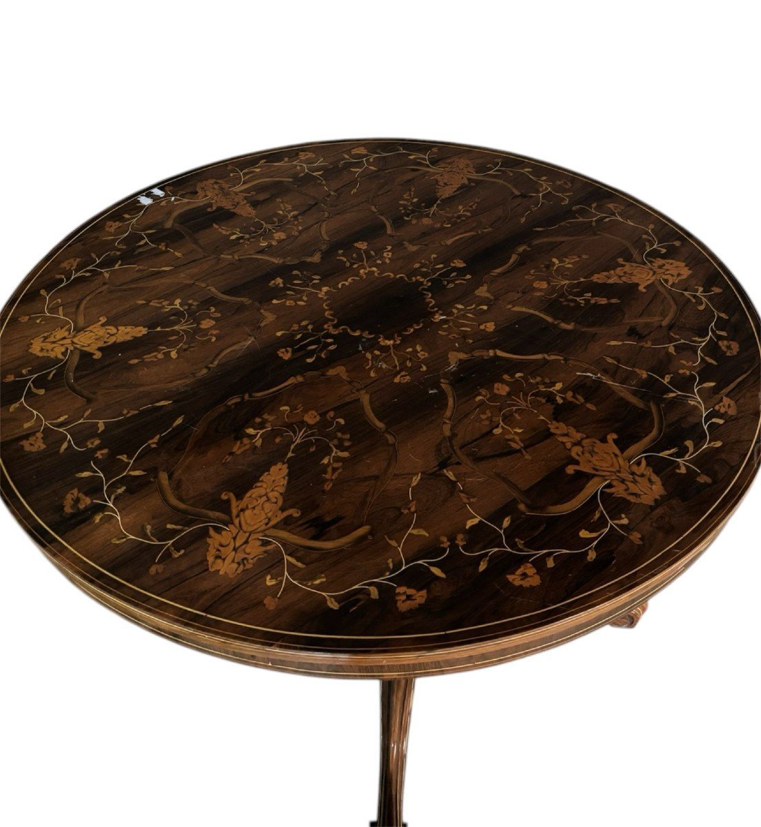 Dutch Table, First Half Of The 1800s.-photo-2
