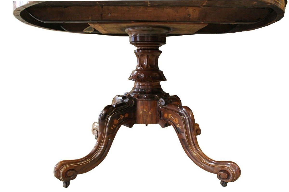 Dutch Table, First Half Of The 1800s.-photo-4