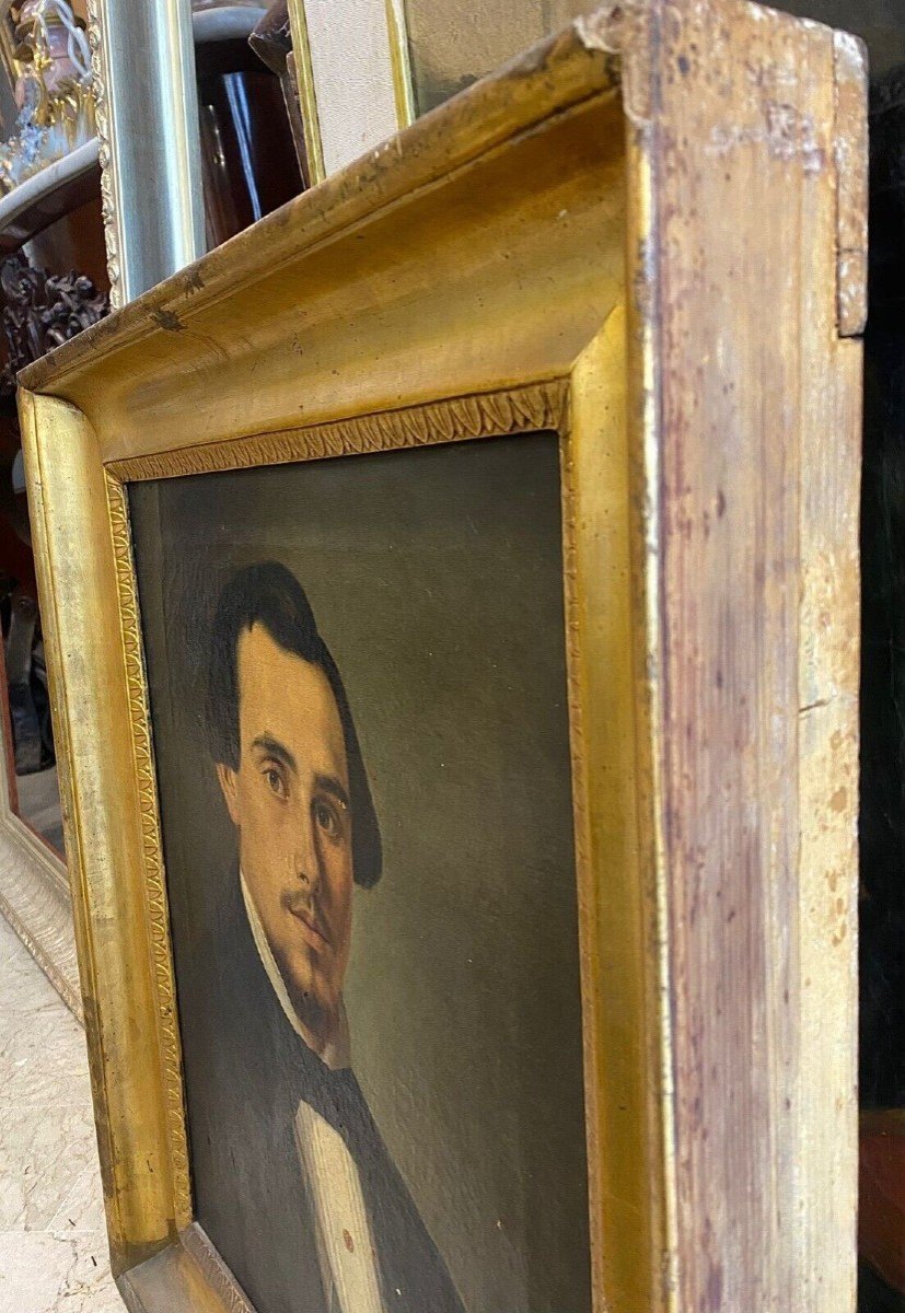 Portrait Of Ignazio Giglio Di Vito, Attributed To Giuseppe Patania-photo-3