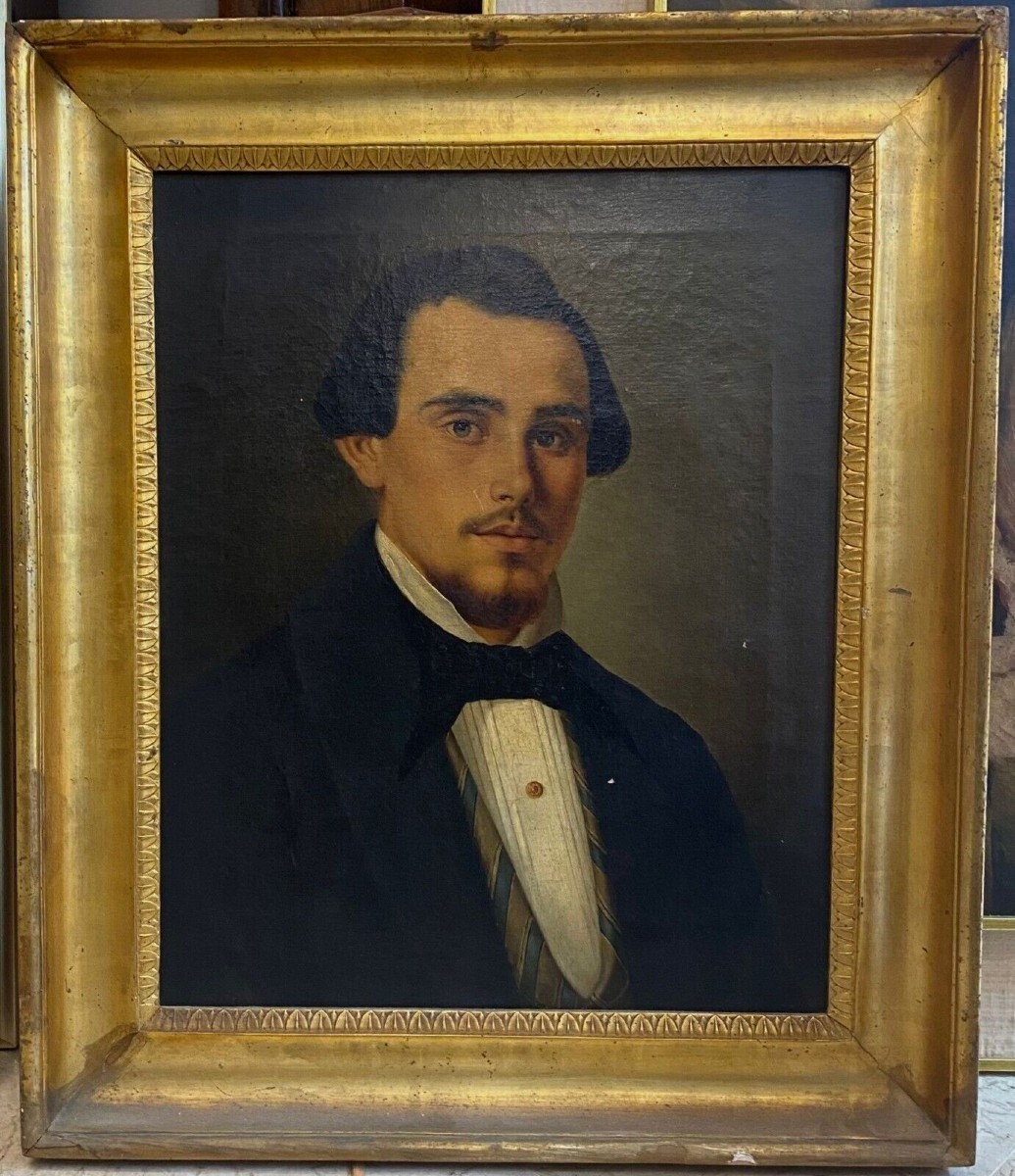 Portrait Of Ignazio Giglio Di Vito, Attributed To Giuseppe Patania
