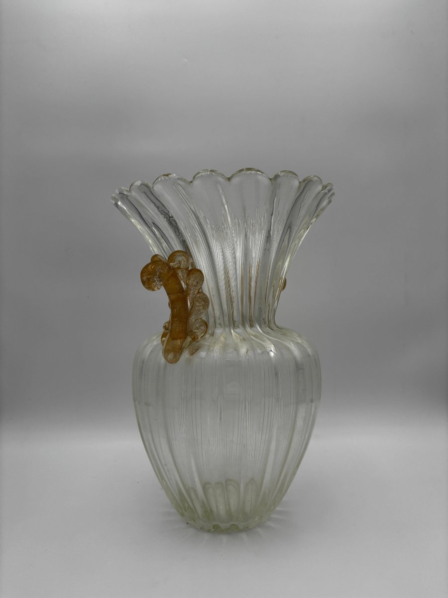 Elegant Murano Glass Vase -photo-1