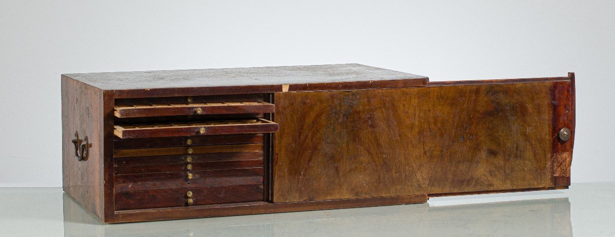 Ébénisterie sicilienne du XIXe siècle Porte-monnaie