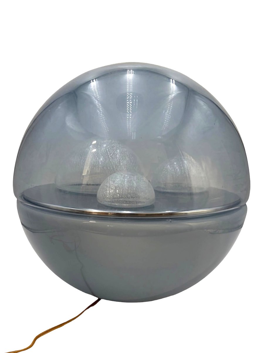 "space Age" Table Lamp, Model Lt327, Designed By Carlo Nason-photo-2