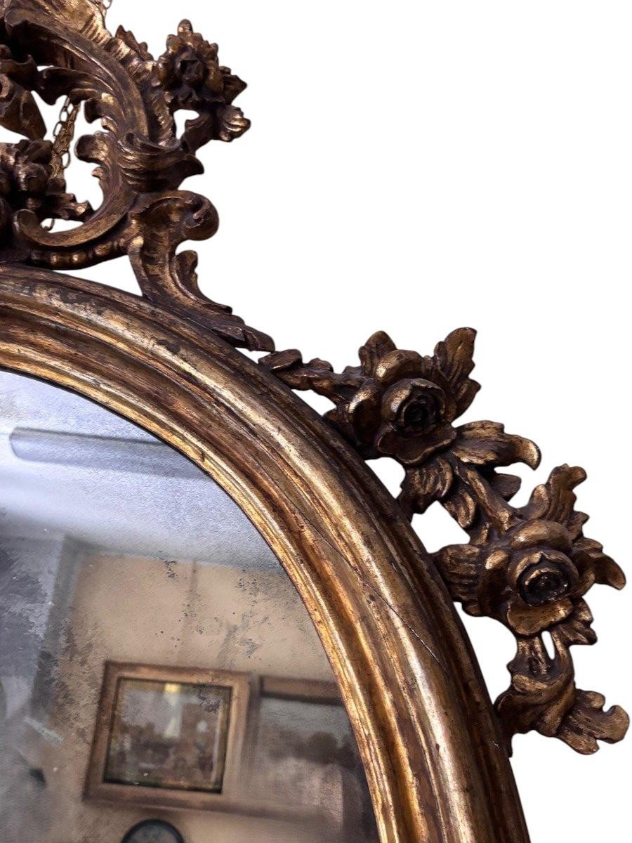 Miroir De Style Louis XV, Sicile Seconde Moitié Du XVIIIe Siècle-photo-4