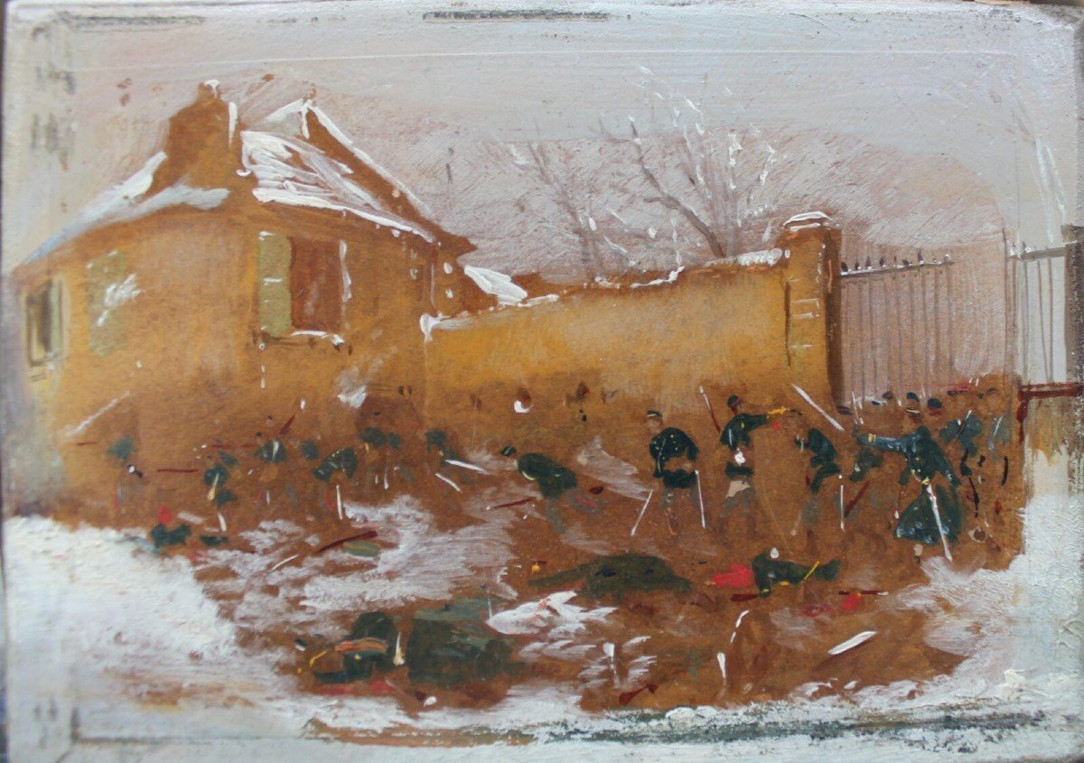 Peintre Macchiaiolo, XIXe Siècle