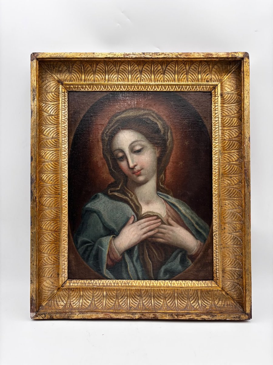 Madonna In Prayer, 18th-century Sicilian School.