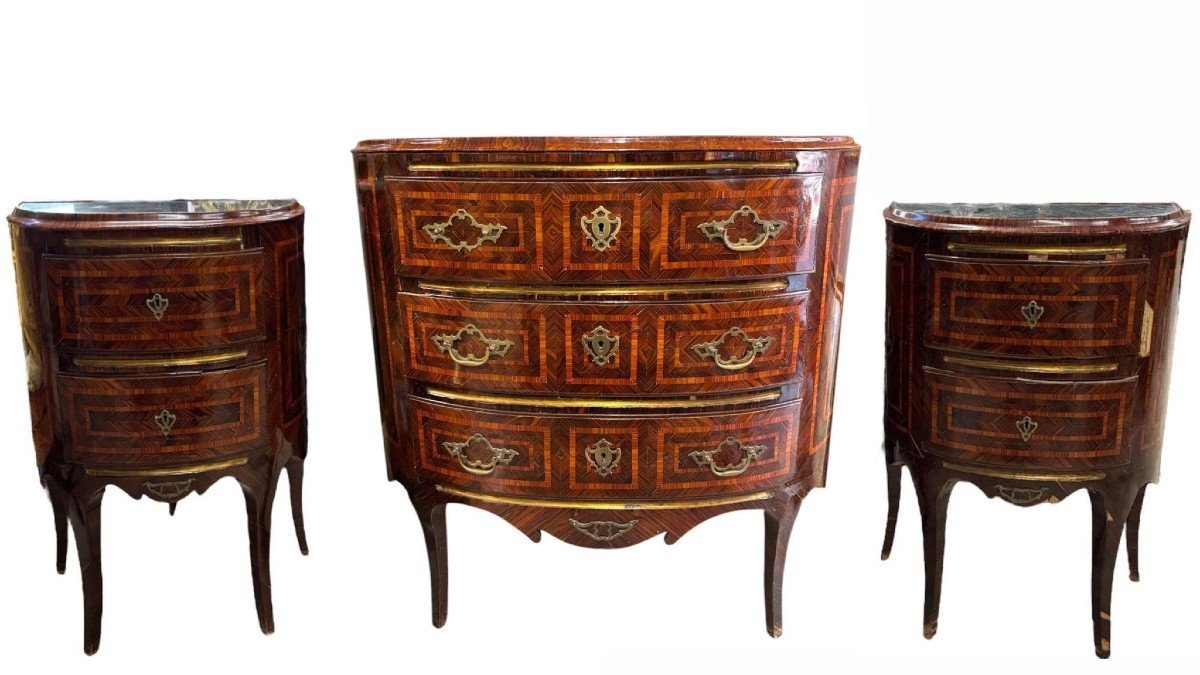 Sicilian Triptych In The Louis XVI Style