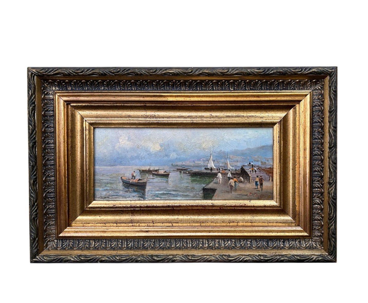 Bruno Chiosi (naples, 1932), Marina Di Pozzuoli.