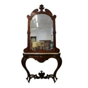 Console Avec Miroir