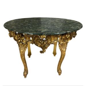 Louis XV Style Pure Gold Coffee Table