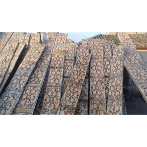 Anciennes Poutres Peintes Du XVIII Ie Siècle