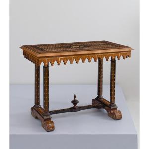 Armoire Italienne Du 19ème Siècle, Table/bureau
