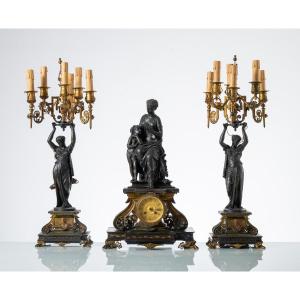 Jules B. Salmson (1823 - 1902) Triptych
