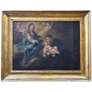 Vierge à l'Enfant avec saint Antoine, Sicile, XVIIIe siècle