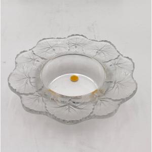 Lalique Artistic Crystal “honfleur” Bowl