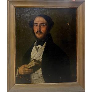 Portrait Of A Gentleman, Attributed To Tommaso Riolo (1772–1837), Palermo.