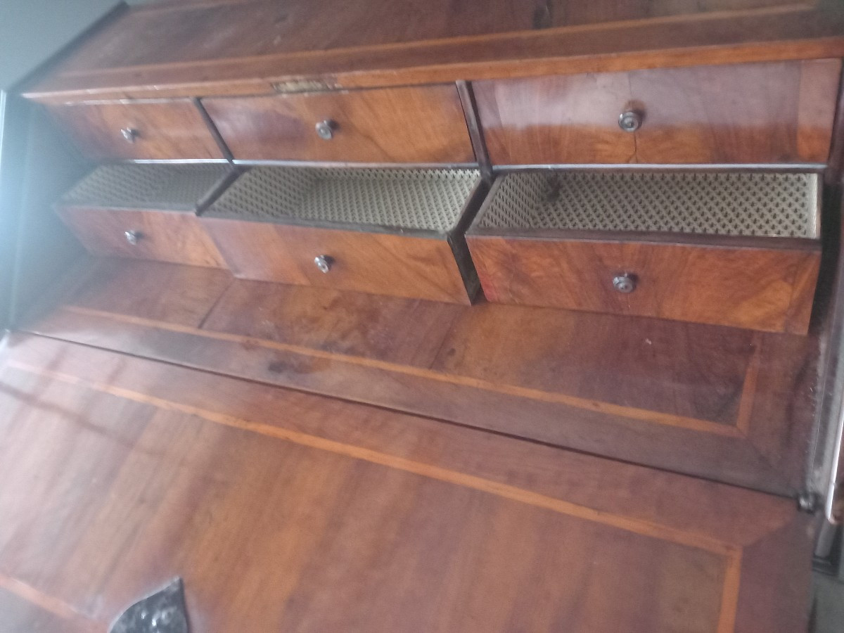 Commode Louis XIV en noyer, Bergame -photo-1