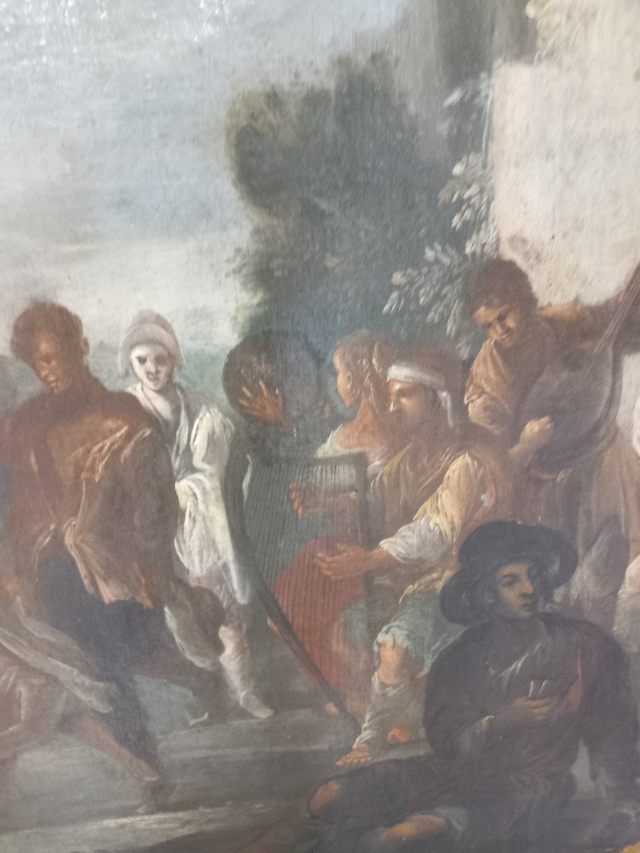 Painting - Festival At The Castle, 18th Century, Venice-photo-4