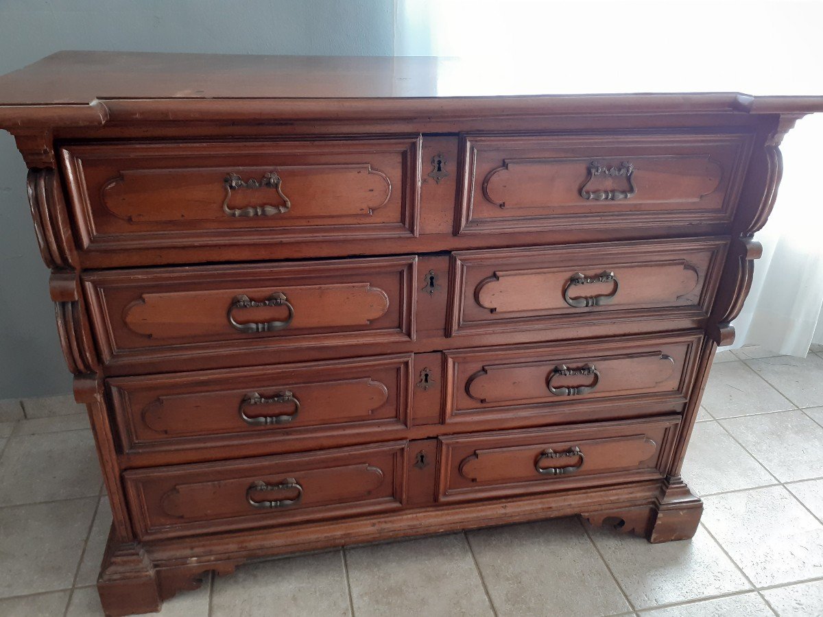 Lombard Walnut Commode, '600-photo-4