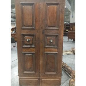 Two Antique Walnut Doors, 18th Century 