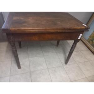 Table en noyer, XIXe siècle, Piémont  