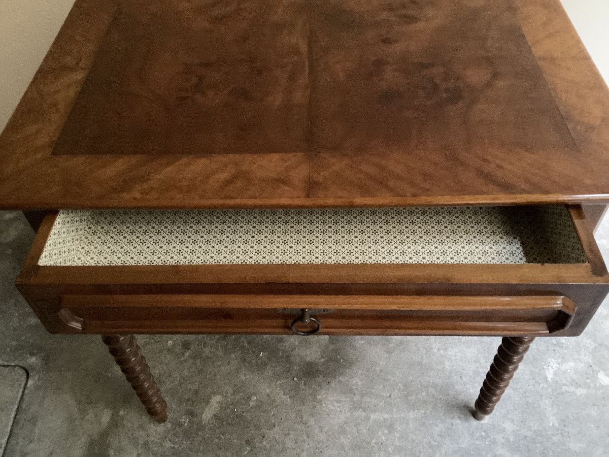 Walnut And Walnut Root Coffee Table 800 Years Old-photo-4
