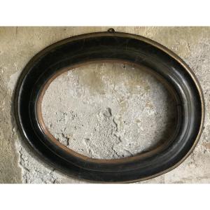 Lacquered Wooden Frame With A Marbled Finish, Italia Ep 600