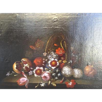 Huile Sur Toile Nature Morte Ep 700