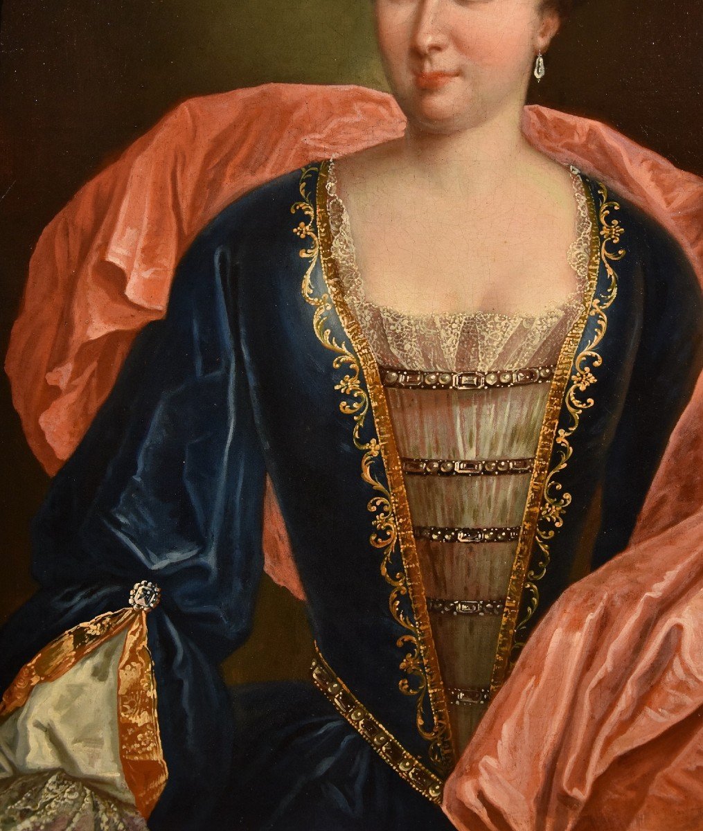 Portrait Of Marianne De Cogny, François De Troy (toulouse 1645 - Paris 1730), Workshop-photo-4