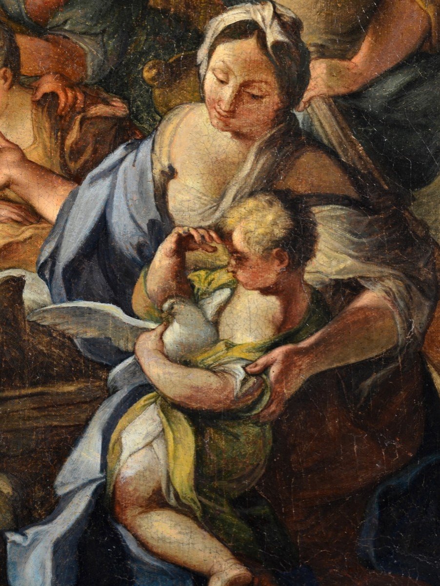 Sebastiano Conca (naples 1680 - 1764), The Adoration Of The Shepherds-photo-3