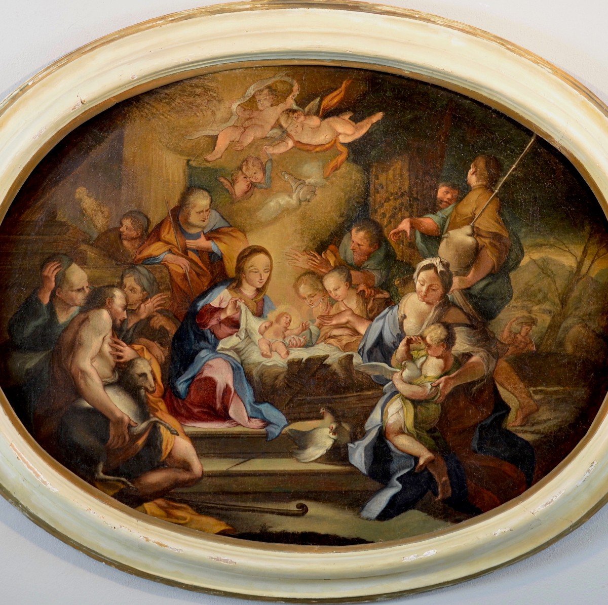 Sebastiano Conca (naples 1680 - 1764), The Adoration Of The Shepherds