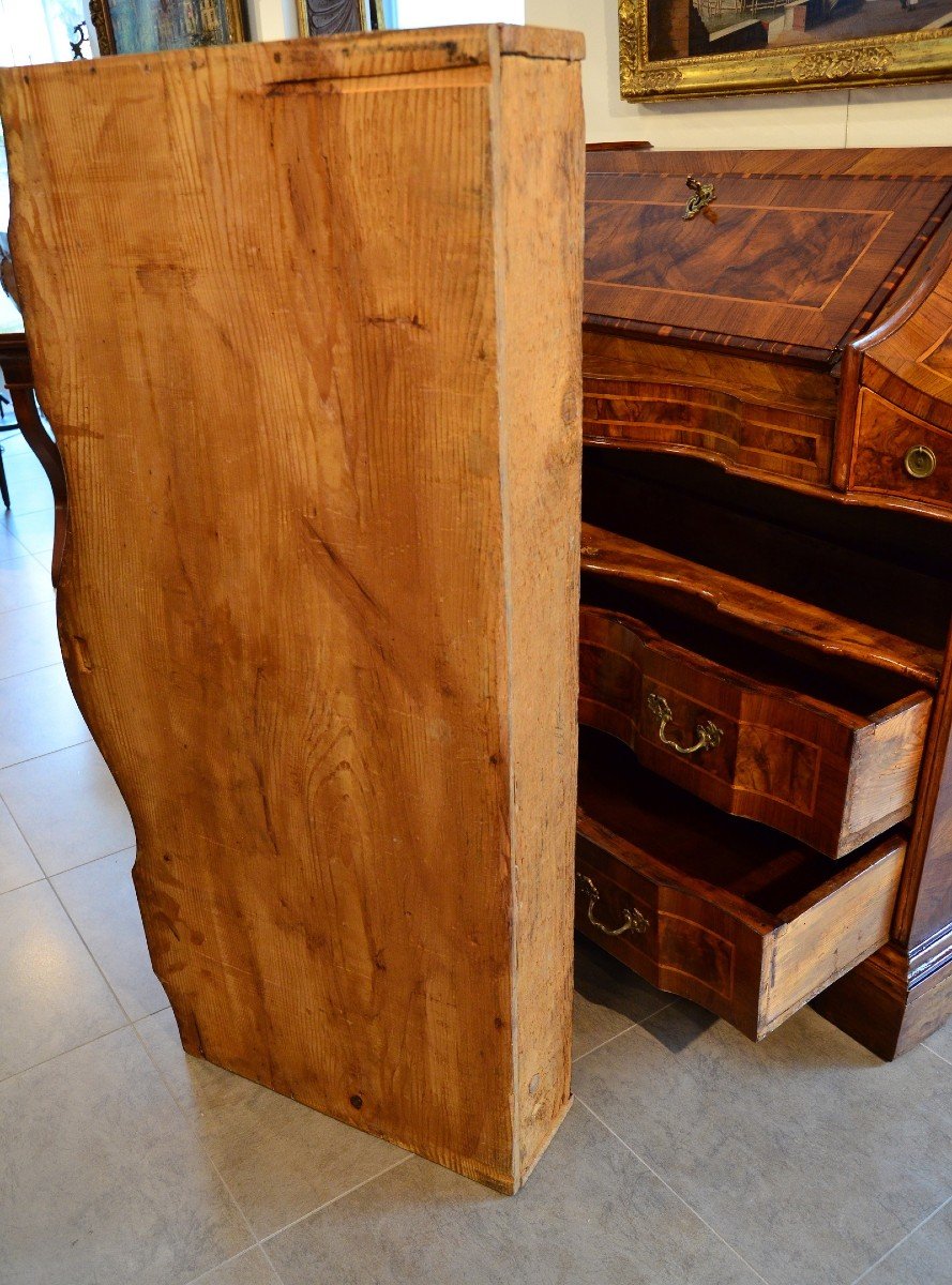 Important Louis XIV Bureau, Venice Early Eighteenth Century-photo-5