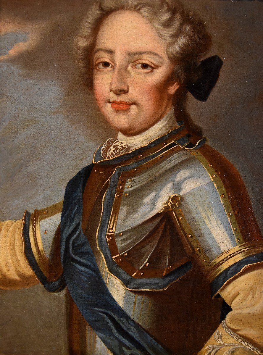 Le Roi Louis XV De France Avec La Reine Consort Maria Leszczyńska, Pierre Gobert (1662 -1744) -photo-6