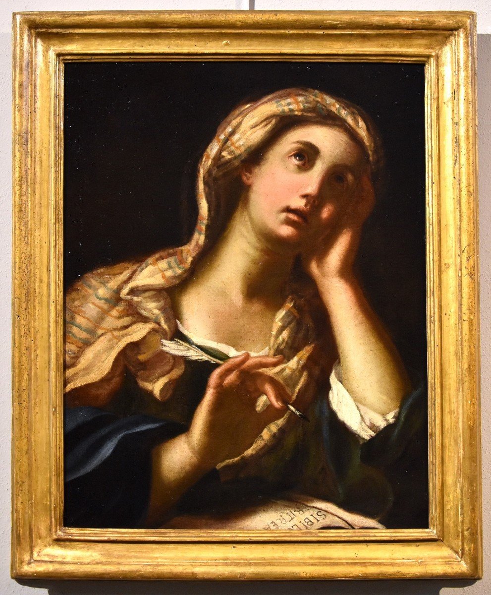 Portrait Of A Sibyl, Giampietro Zanotti (paris 1674 - Bologna 1765)-photo-2